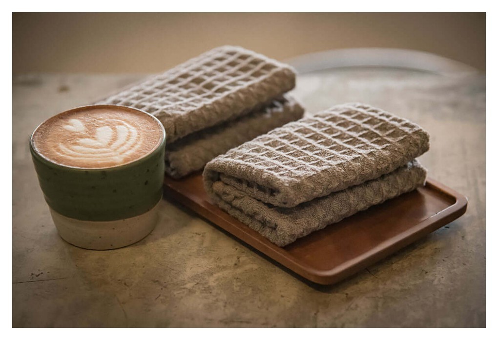 Набор из 2 полотенец Wacaco Barista Towels, коричневый