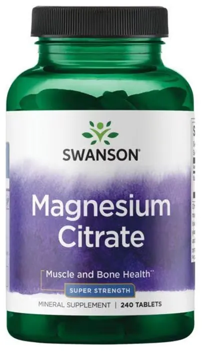 Magnesium Citrate Super Strength - 240 tabs