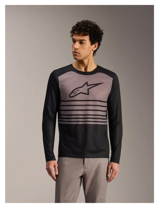 Джерсі Alpinestars A-DURA ELITE LS JERSEY 2.0 BLACK, L