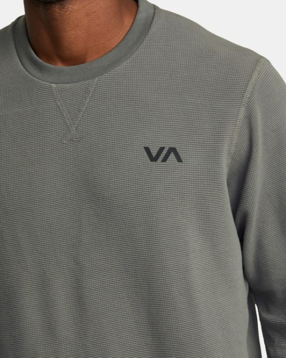Кофта RVCA ( AVYKT00319 ) CABLEWAFFLECREW 2024, укр, укр