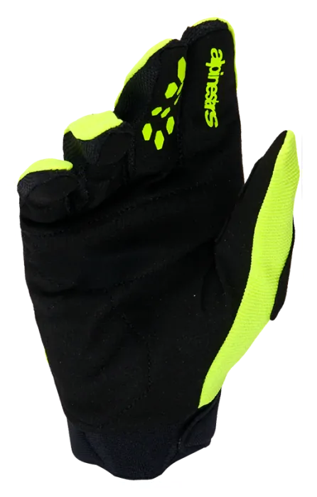 Рукавиці Alpinestars FULL BORE V2 GLOVES YELLOW FLUO BLACK, S