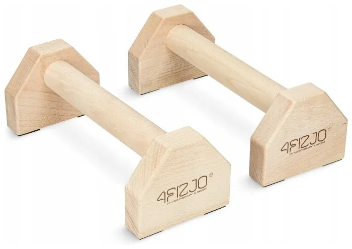 Упори для віджимань (паралетси) 4FIZJO 30 см дерев'яні (P-5905973407052)