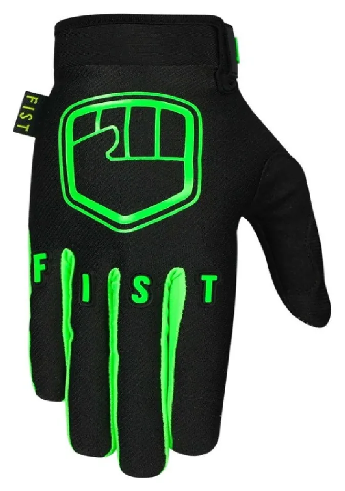 Рукавички Fist STOCKER FLURO GREEN - Small (- Small)