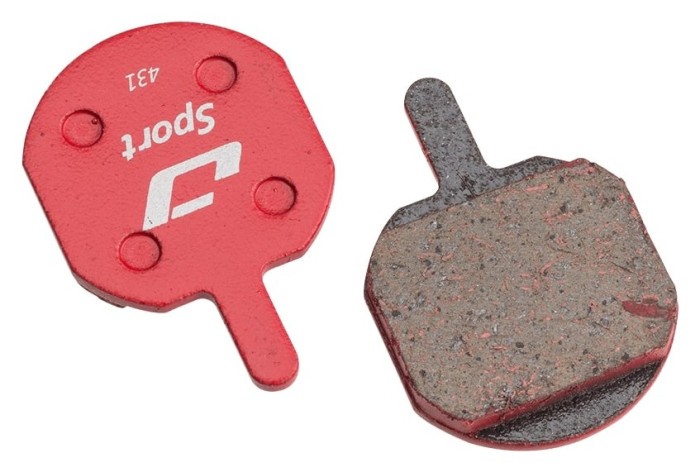 Колодки гальмівні диск JAGWIRE Red Mountain Sport DCA052 (2 шт.) - Hayes Sole, MX2, MX3