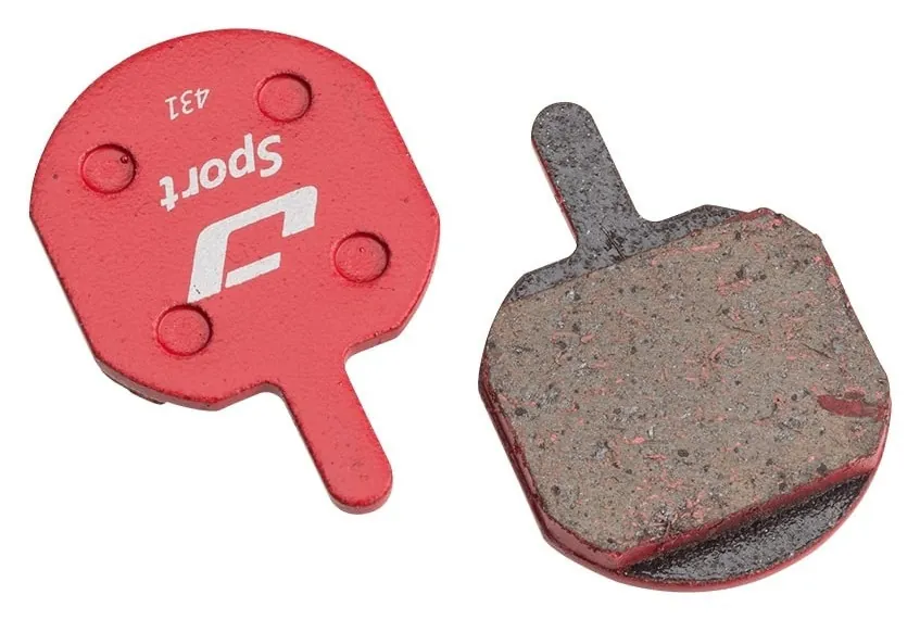 Колодки гальмівні диск JAGWIRE Red Mountain Sport DCA052 (2 шт.) - Hayes Sole, MX2, MX3 (BRS-09-28)