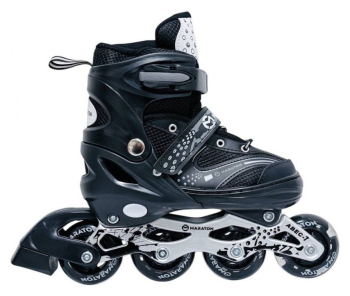 Ролики Maraton Oscar L(38-41) black (black), укр, укр