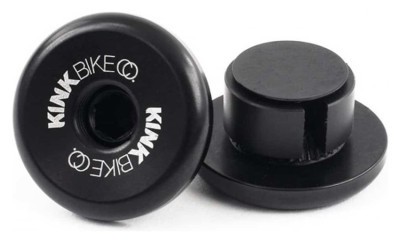 Заглушки руля KINK BMX Ideal алюминиевые 31мм черные