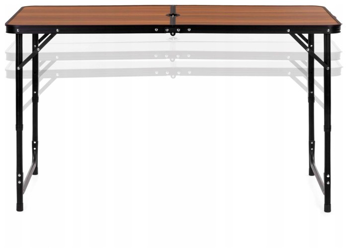 Набір кемпінговий Springos складний стіл та стільці 4 шт CS0180 Brown/Black