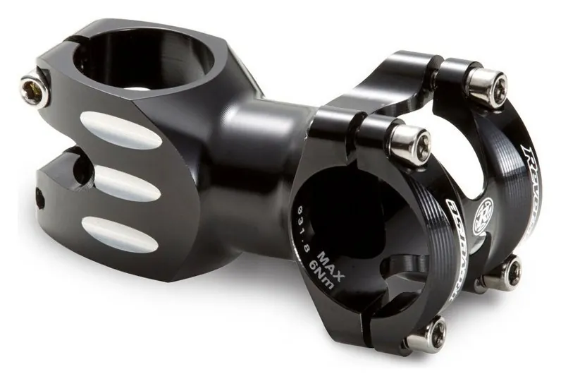 Винос руля для велосипеда Reverse S-Trail 8° 60мм Black (01022) (Чорний)