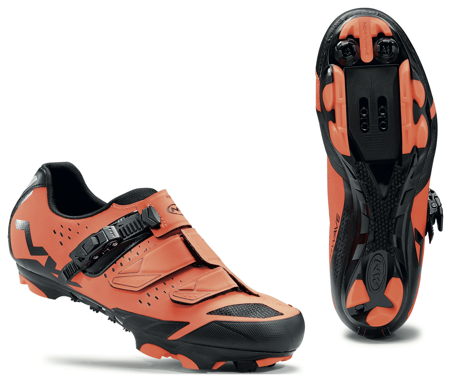 Туфлі велосипедні Northwave SPARKLE SRS W 37 (6.5US) Lobster orange/black (80172015-73), укр, укр