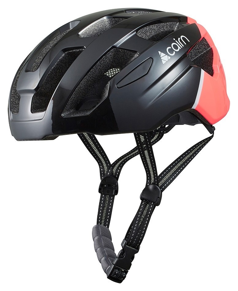 Шлем Cairn Prism II блестящий черно-неоновый розовый