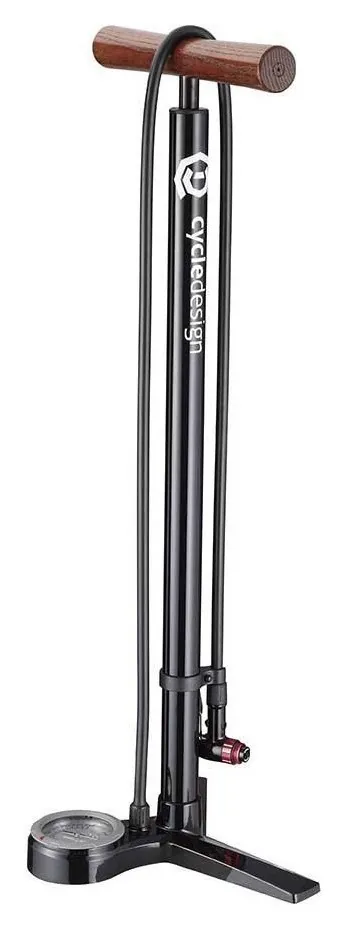 Насос для велосипедів Cycledesign FLOOR PUMP ELITE Black (PP0033) (чорний)