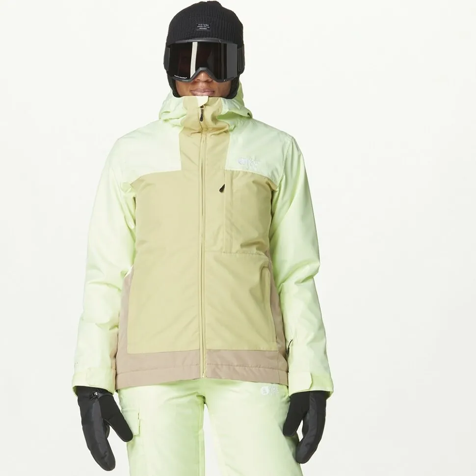 Picture Organic куртка лижна Seakrest W 2025 lime cream-hemp-roebuck L (XS)