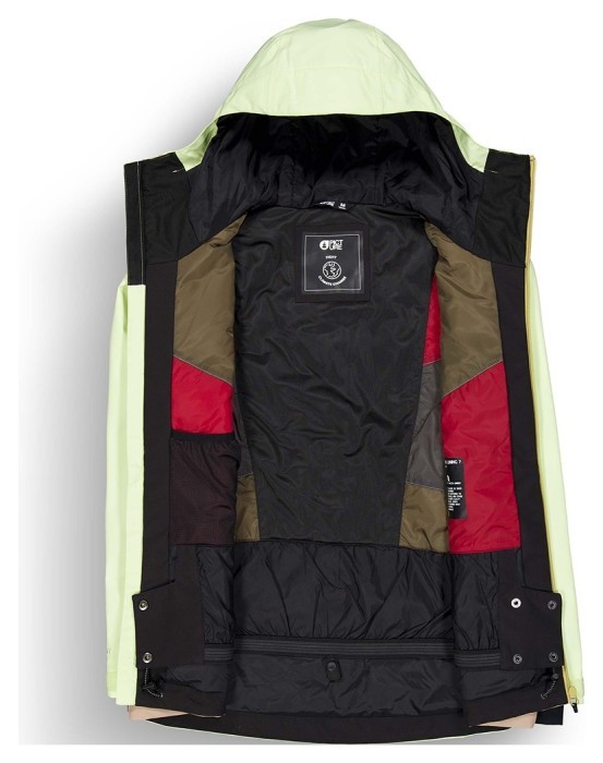 Picture Organic куртка лижна Seakrest W 2025 lime cream-hemp-roebuck L, укр, укр