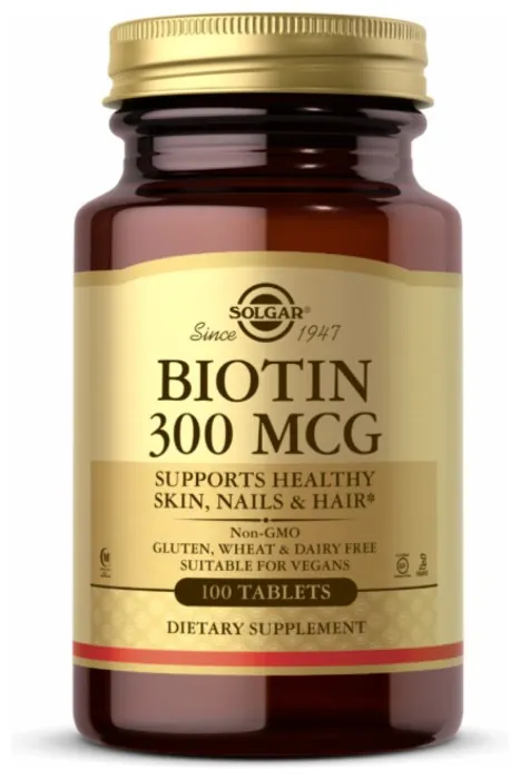 Biotin 300 mcg - 100 Tabs