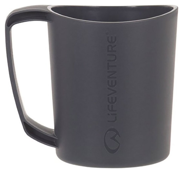 Кухоль Lifeventure Ellipse Big Mug graphite, укр, укр