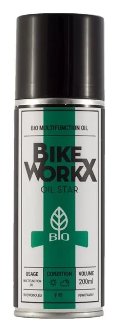 Універсальна олія BikeWorkX Oil Star BIO 200 мл (OBOD_OIL/200)