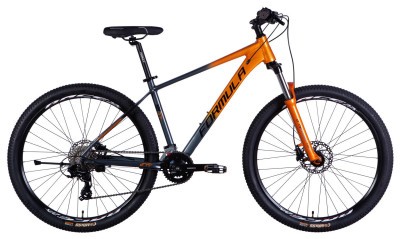 Велосипед AL 27.5" Formula DRIVE HDD рама-16" серо-оранжевый 2026