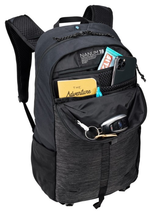 Походный рюкзак Thule Nanum 18L (Black) 3204515 (TH 3204515), укр, укр