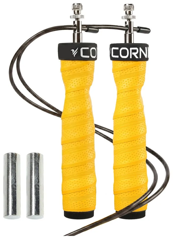 Скакалка швидкісна для кросфіту Cornix Speed Rope Pro XR-0521 Yellow (LFXR-0521)
