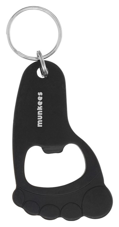 Munkees 3431 брелок-открывалка Foot black