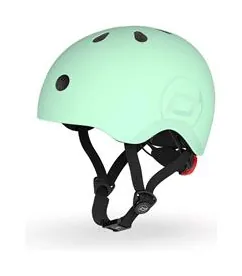 Шолом захисний дитячий Scoot and Ride, ківі, з ліхтариком, 51-53см (DWT_SR-190605-KIWI)