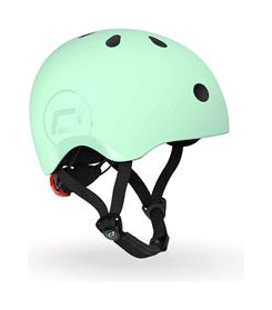 Шолом захисний дитячий Scoot and Ride, ківі, з ліхтариком, 51-53см