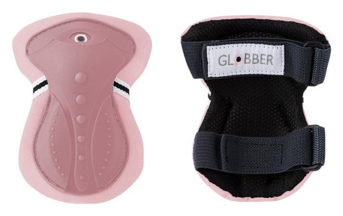 Комплект защитный детский GLOBBER, розовый, для ребенка до 25кг.