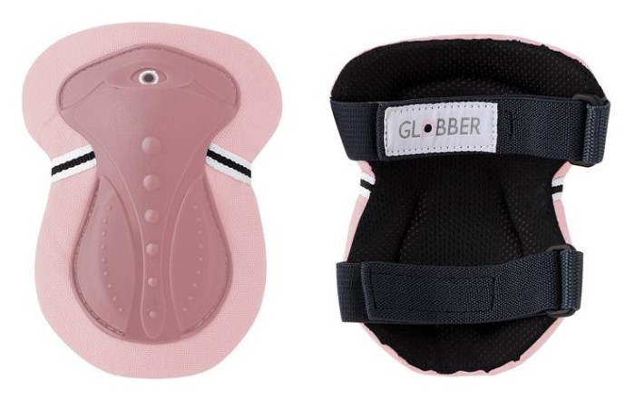 Комплект защитный детский GLOBBER, розовый, для ребенка до 25кг.