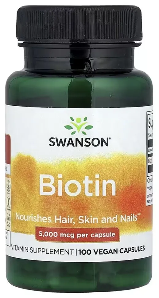 Biotin 5000mcg - 100 caps (DSN_100-17-9652087-20)
