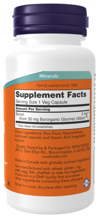 Boron 3mg - 100 vcaps