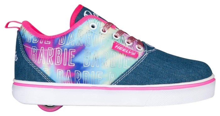 Роликовые кроссовки Heelys X Barbie Pro 20 Denim Pink Child HE101076 Роликовые кроссовки Heelys X Barbie Pro 20 Denim Pink Child