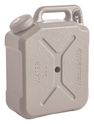 Каністра для води Naturehike CNH22CJ018, 20 літрів, коричнева