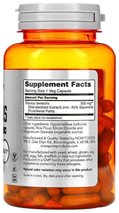 Tribulus 500mg 45% - 100 vcaps