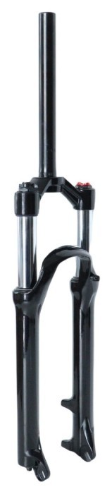 Вилка 29" Амортизаційна з локаутом повітряна система AL 1-1/8 шток-260мм безрізьбова travel-120мм disc під ексцентрик чорний LJ845s, укр, укр