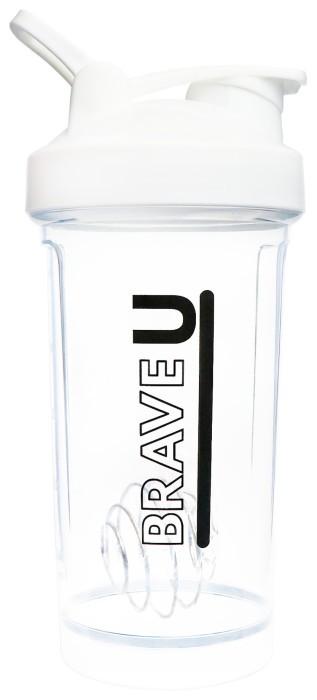 Shaker Premium - 500ml White, укр, укр