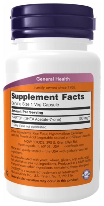 7-KETO 100mg - 120 vcaps