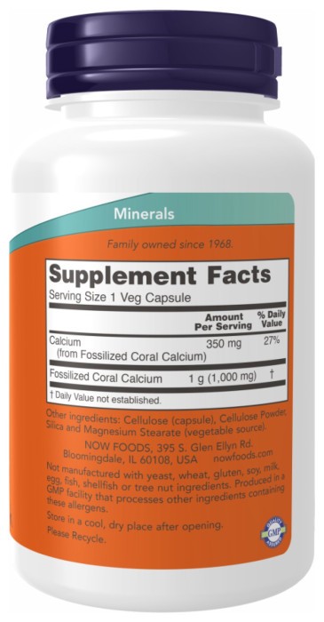 Coral Calcium 1000mg - 100 vcaps