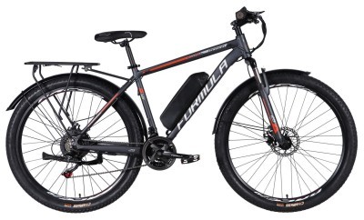 Велосипед з електроприводом 29" AL Formula eMOTION PLUS DD FR рама-19" 36B 12.5А*г 500Вт сіро-сріблястий (матовий) 2026