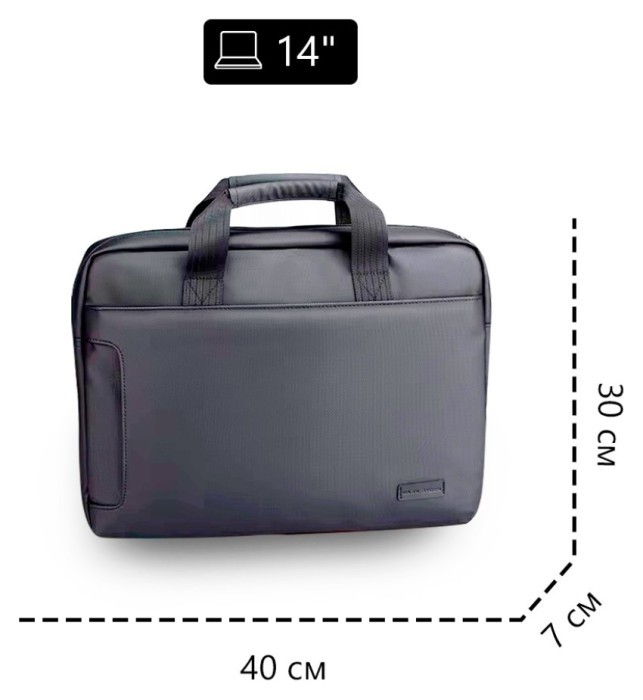 Сумка для ноутбука Mark Ryden MR425 14" Gray, укр, укр