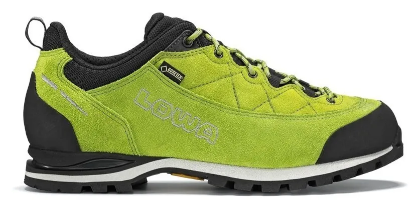 Кросівки трекінгові чоловічі Lowa LAURIN GTX LO 47 (12.0US) Lime/black (2300940702) V (298мм black, lime)