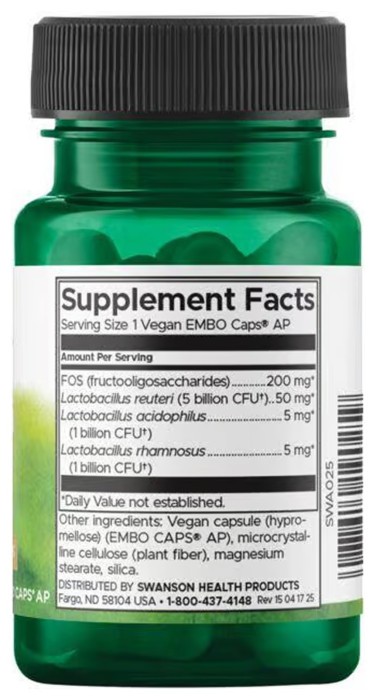L. Reuteri Plus 7 billion Cfu - 30 vcaps