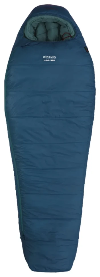 Спальний мішок Pinguin Lava 250, 195 см, Blue, Left Zip (SHM_PNG 262353)