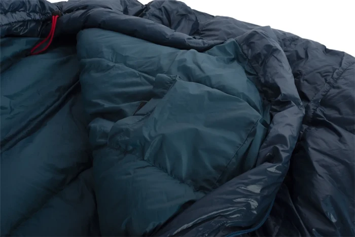 Спальный мешок Pinguin Lava 250, 195 см, Blue, Right Zip