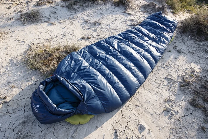 Спальный мешок Pinguin Lava 250, 195 см, Blue, Right Zip