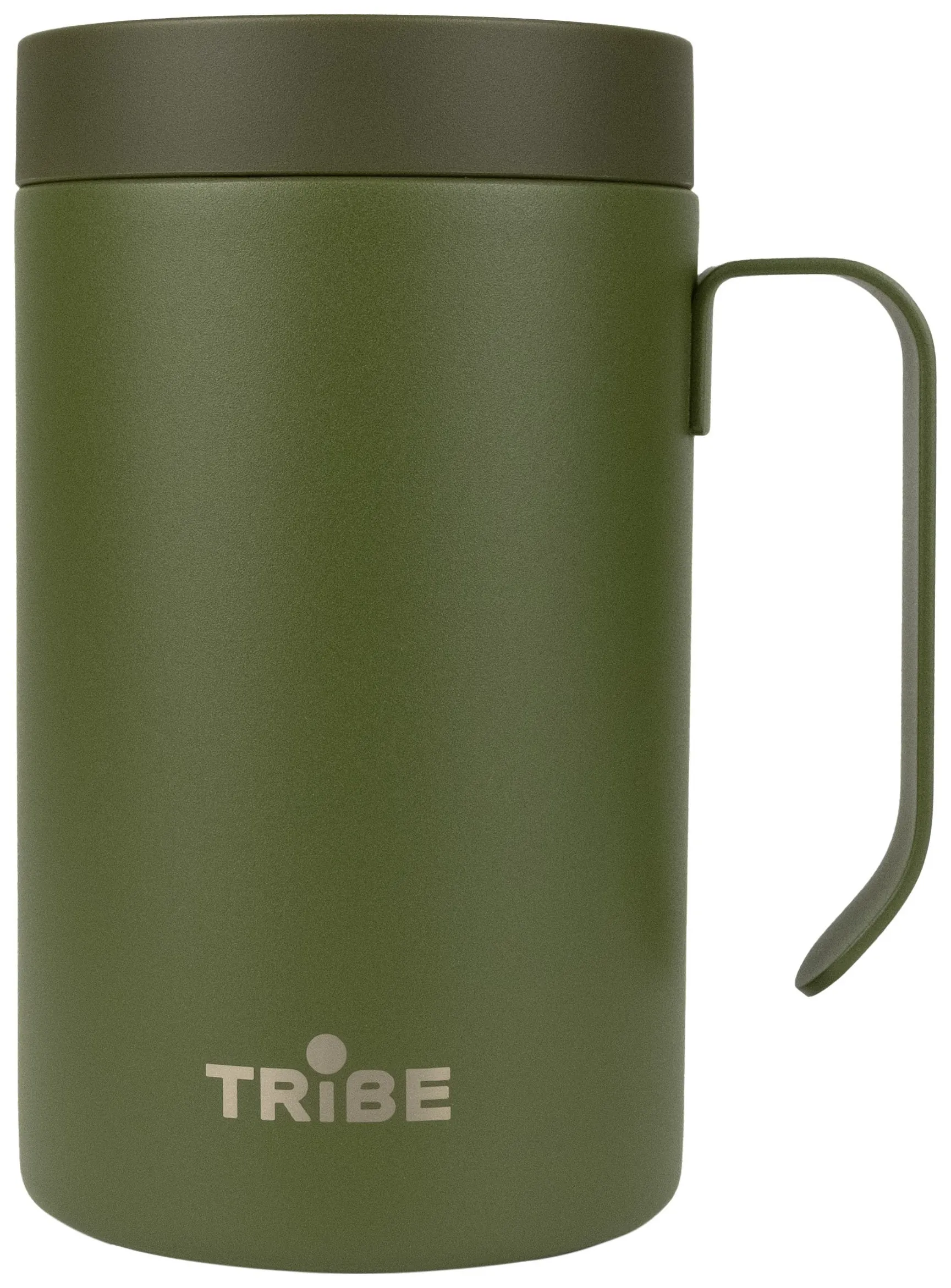 Чашка-термос Tribe Adventure Mug 450 мл T-FA-0032, olive (T-FA-0032-olive)