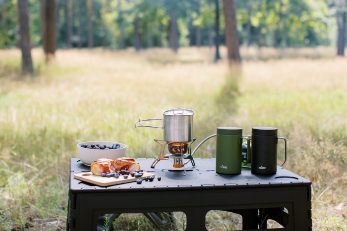 Чашка термос Tribe Adventure Mug 450 мл T-FA-0032, olive