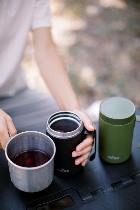 Чашка термос Tribe Adventure Mug 450 мл T-FA-0032, olive