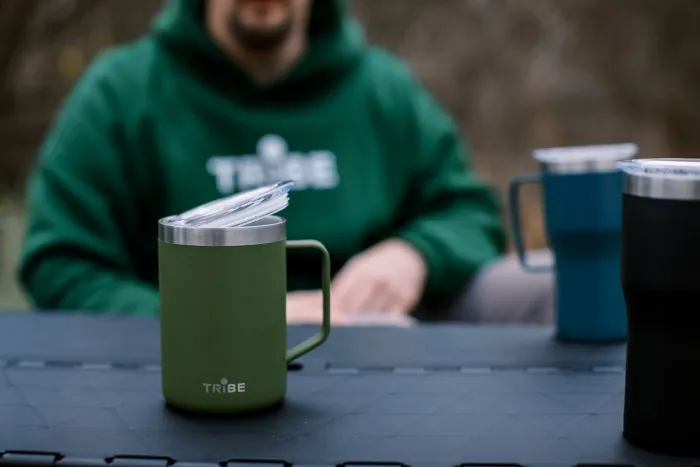 Чашка-термос Tribe Adventure Mug 450 мл T-FA-0032, olive