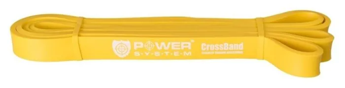 Эспандер-петля (резинка для фитнеса и кроссфита) Power System PS-4051 CrossFit Level 1 Yellow (сопротивление 4-25 кг)